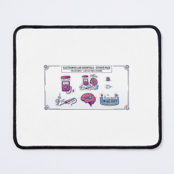 Item preview, electronics lab essential - sticker pack designed and sold by KIZENZO.