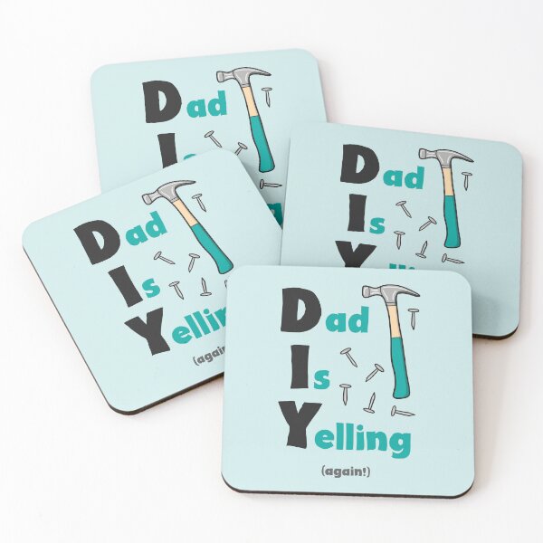 Item preview, DIY Dad is Yelling (Again!) Design designed and sold by TeePee Creations.