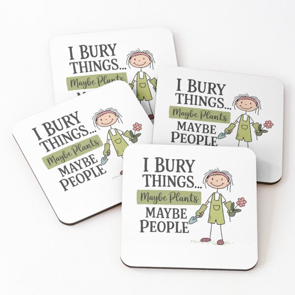Item preview, I Bury Things Maybe Plants Maybe People Funny Gardener designed and sold by Ali-printshop.