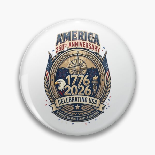 Item preview, Official USA 250th Anniversary Semiquincentennial Emblem designed and sold by BSL-STORE.