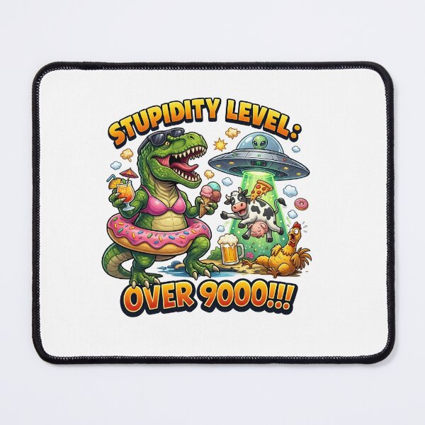 Item preview, Stupidity Level Over 9000: The Ultimate Galactic Party designed and sold by infinitearte.
