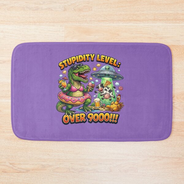 Item preview, Stupidity Level Over 9000: The Ultimate Galactic Party designed and sold by infinitearte.