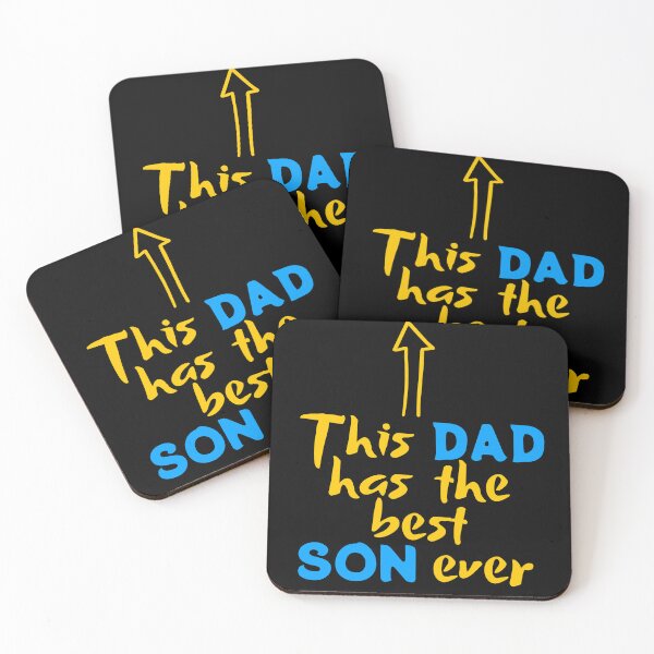 Item preview, This Dad Has The Best Son Ever  designed and sold by ReuvenStore.