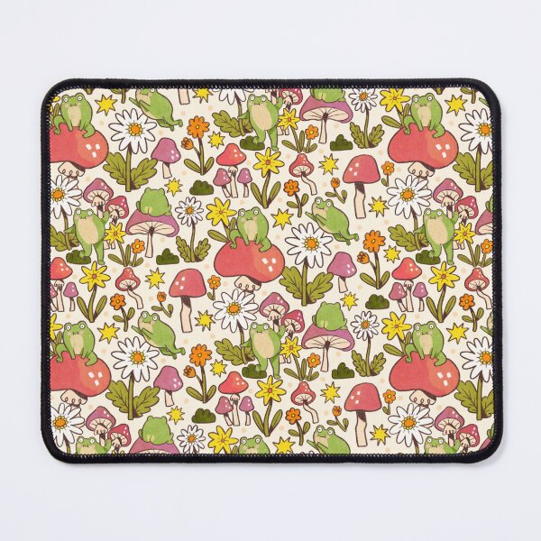 Item preview, Froggy Garden Party - Cute Frogs and Mushrooms designed and sold by Itouchedabee.