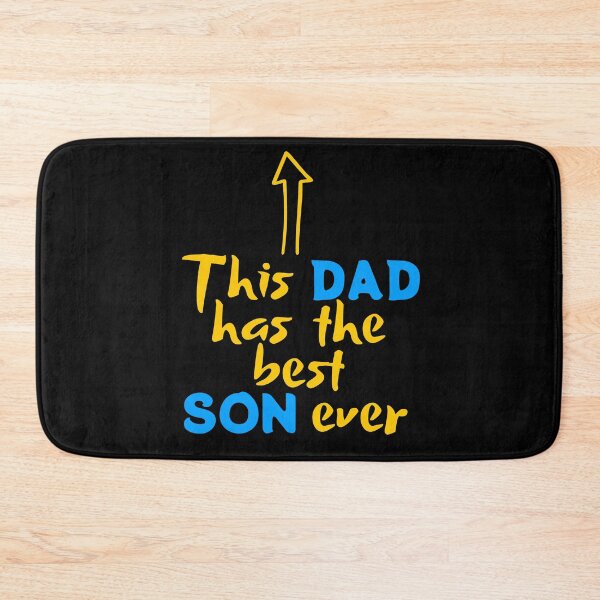 Item preview, This Dad Has The Best Son Ever  designed and sold by ReuvenStore.