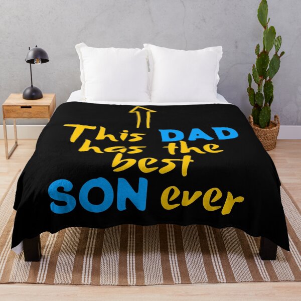 Item preview, This Dad Has The Best Son Ever  designed and sold by ReuvenStore.