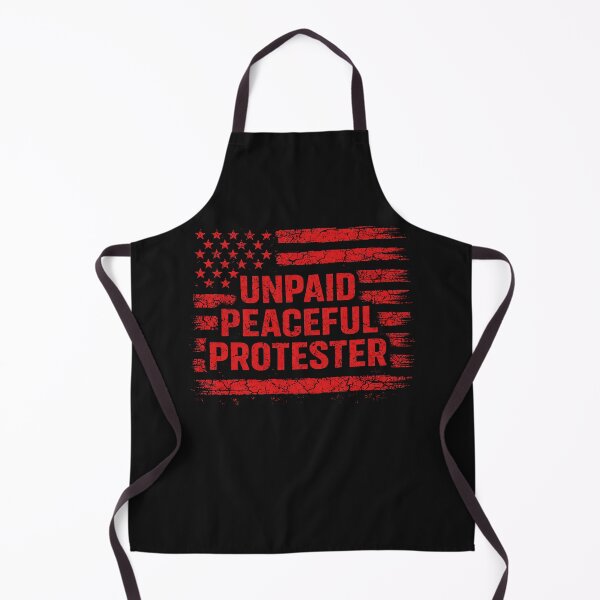 Item preview, Unpaid Peaceful Protester T-Shirt, Activism Protest Gift, Political Statement Graphic Tee designed and sold by HB ART.