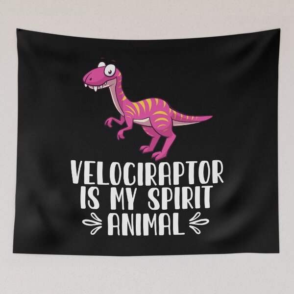 Artikelvorschau, Der Velociraptor ist mein Krafttier entworfen und verkauft von GabbyKash.