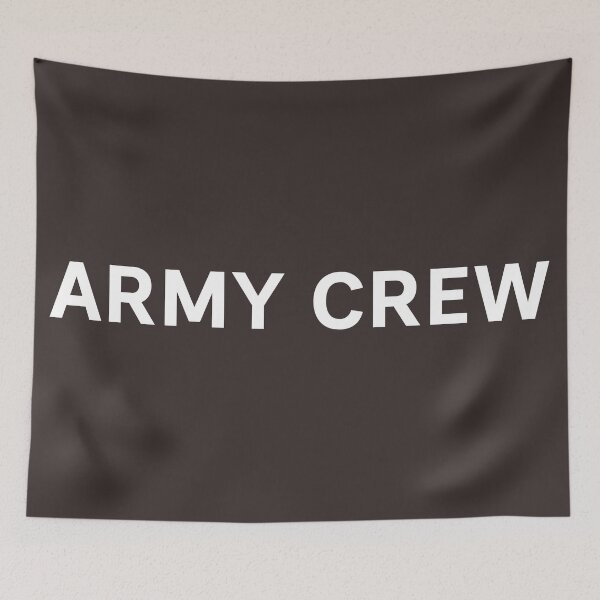 Item preview, ARMY CREW (white) - bts army design designed and sold by ARMYPLUGCO.