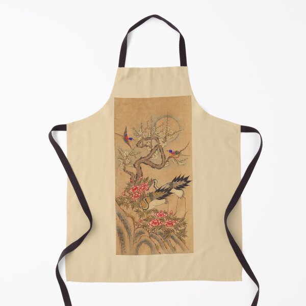 Item preview, Feng Shui Peony and Cranes Art Print for Wealth and Longevity designed and sold by allpalgo.