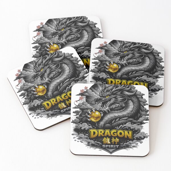 Artikelvorschau, Drachengeist – Japanisches mythisches Drachendesign entworfen und verkauft von Dragon-Samurai.