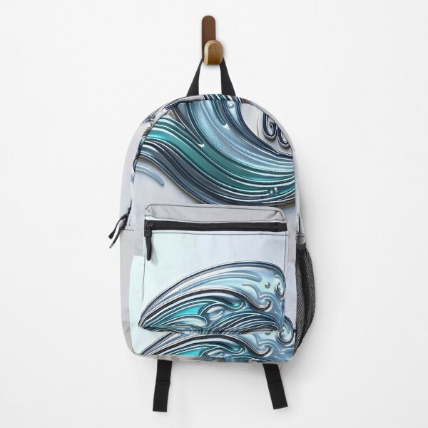 Item preview, Go With The Flow Ocean Wave Design | Calm Sea Aesthetic Modern Art designed and sold by MCV-Designs.