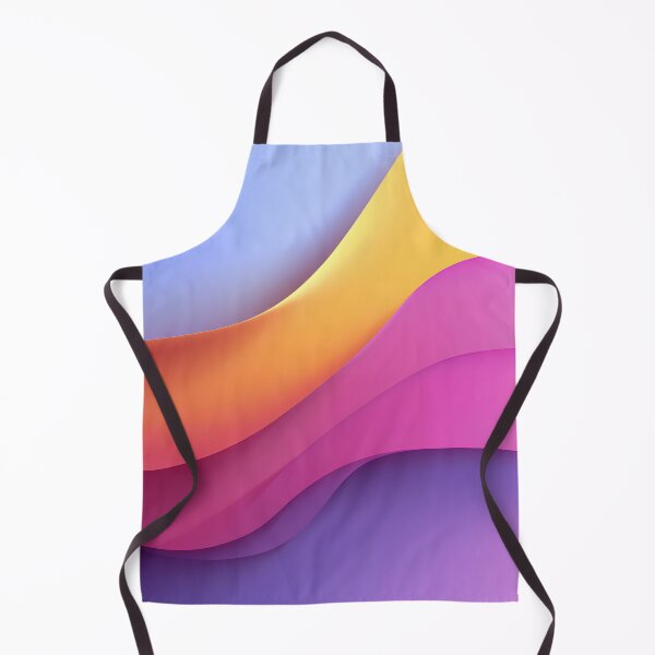 Item preview, Bright Sunny Yellow Pink Gradient Waves designed and sold by EK-World.