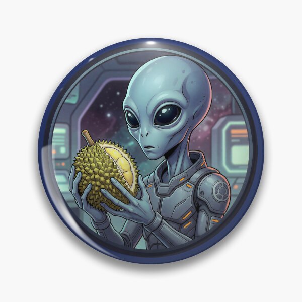 Item preview, Alien Discovering Durian King of Fruits designed and sold by Sunkhung.