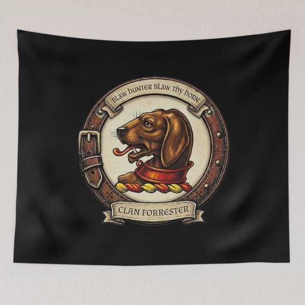 Item preview, Clan Forrester Crest designed and sold by BagTown Clans.