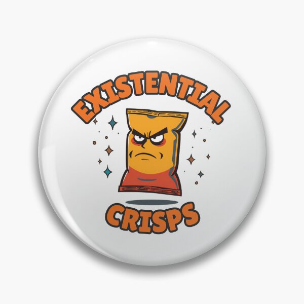 Item preview, Existential Crisps designed and sold by InkrediblePuns.
