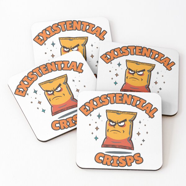 Item preview, Existential Crisps designed and sold by InkrediblePuns.