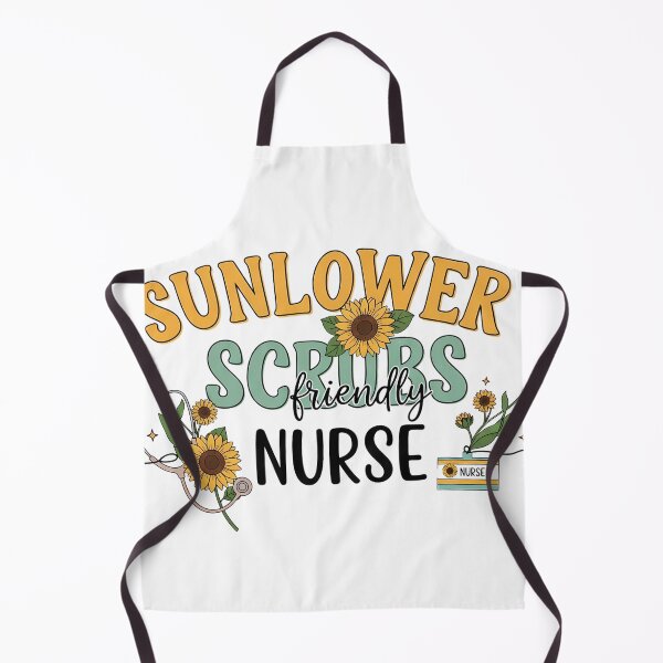 Item preview, Sunflower Scrubs Nurse designed and sold by pumsquare.