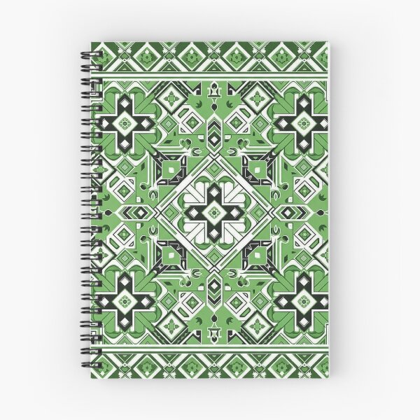 Item preview, Emerald Green Geometric Mosaic Pattern | Intricate Islamic Art Style Square Design designed and sold by BrainCurves.