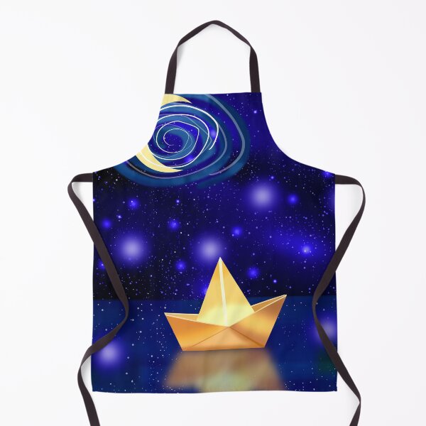 Item preview, Origami Boat Under Starry Sky designed and sold by Andrew Hitchen.
