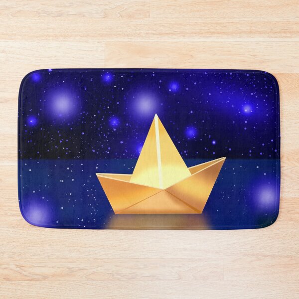 Item preview, Origami Boat Under Starry Sky designed and sold by Andrew  Hitchen.
