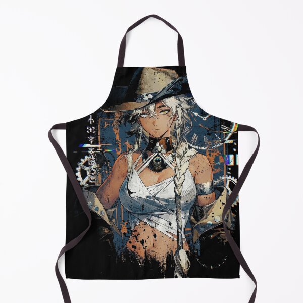 Item preview, Argus Reverse 1999 Long Silver Hair Cowboy Hat Portrait designed and sold by Senpaiwaves.