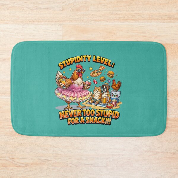 Item preview, Stupidity Level: Never Too Stupid For A Snack! designed and sold by infinitearte.