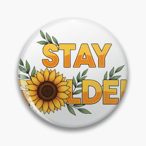 Item preview, Stay Golden Sunflower designed and sold by pumsquare.