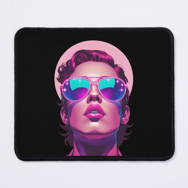 Item preview, Neon Retro 80s – Design 03 Retro 80s Neon Pop Art Woman designed and sold by NK-Studios .