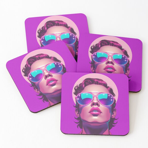 Item preview, Neon Retro 80s – Design 03 Retro 80s Neon Pop Art Woman designed and sold by NK-Studios .