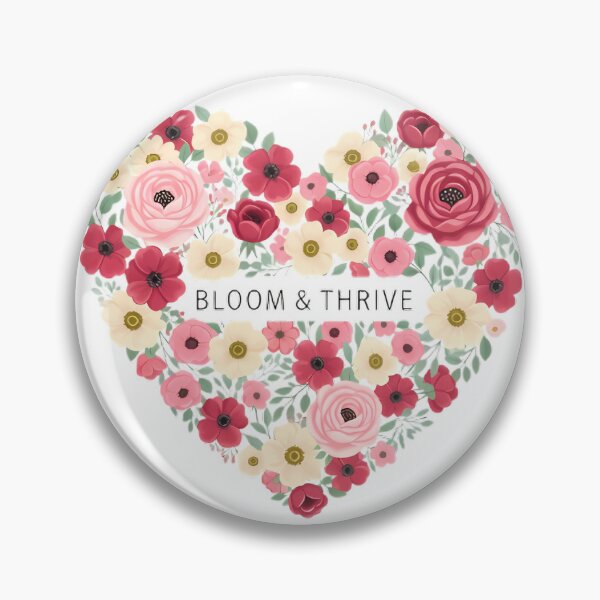 Item preview, Floral Heart Bloom designed and sold by pumsquare.