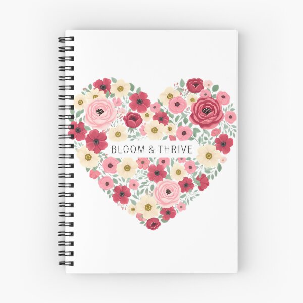 Item preview, Floral Heart Bloom designed and sold by pumsquare.