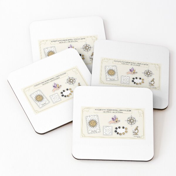 Item preview, astrology & tarot (modern/minimal) - sticker collection designed and sold by KIZENZO.