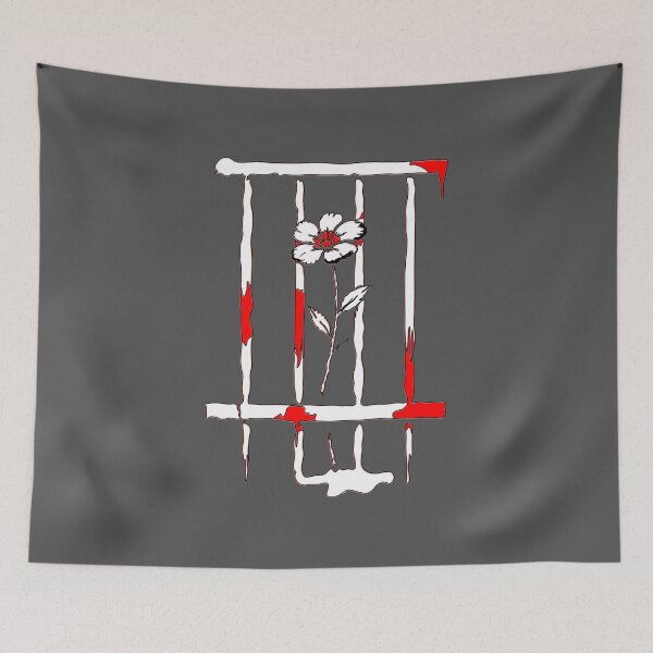 Item preview, Flower Behind Bars Gothic Symbolism designed and sold by 4rpixs.