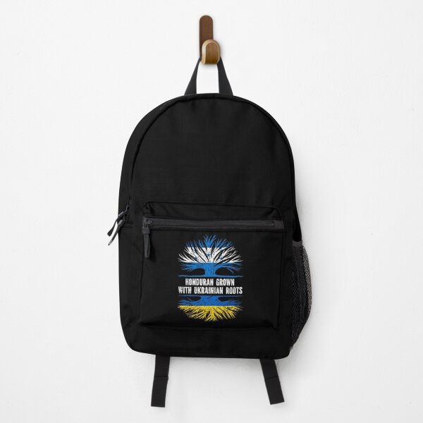 Item preview, Honduran Grown with Ukrainian Roots Flag designed and sold by CosmoKitsch.