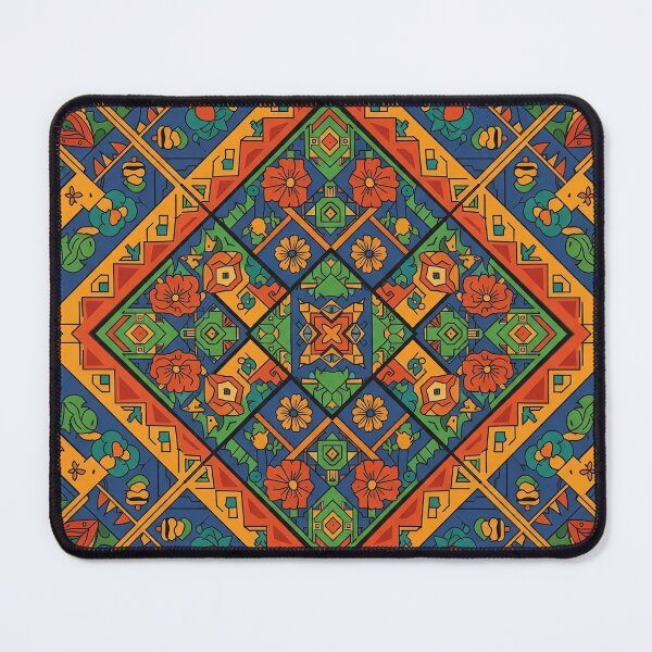 Item preview, Moroccan Andalusian Floral Geometric Pattern – Traditional Islamic Art Design designed and sold by BrainCurves.