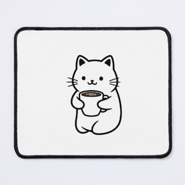 Item preview, Coffee Cat Smile designed and sold by pumsquare.