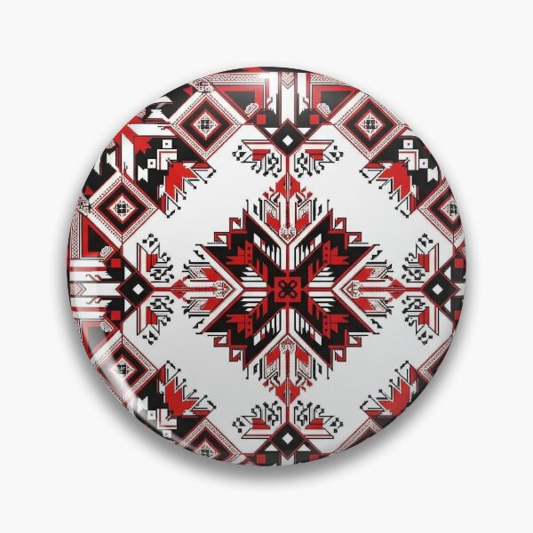 Item preview, Palestinian Bedouin Geometric Pattern – Traditional Middle Eastern Heritage Art designed and sold by BrainCurves.