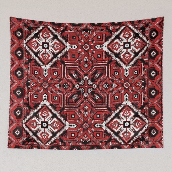 Item preview, Traditional Bedouin Geometric Pattern – Jordanian Palestinian Heritage Design designed and sold by BrainCurves.