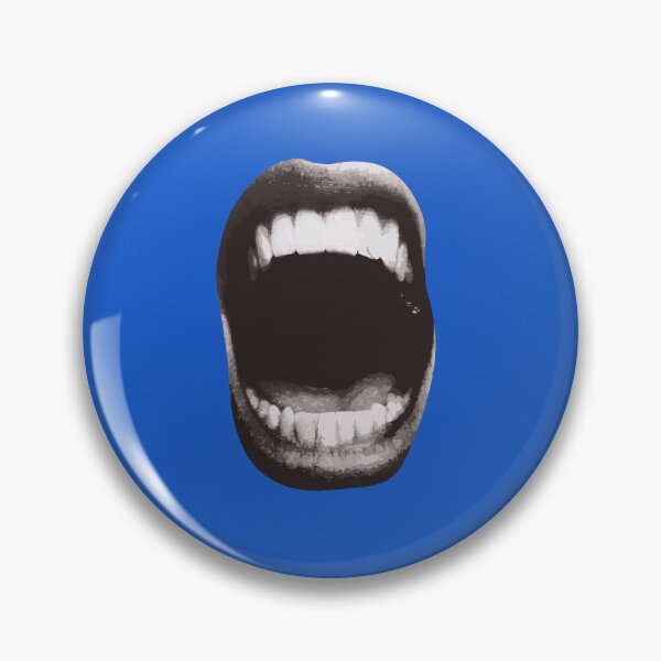Item preview, Graphic Mouth & Teeth Poster – Bold Minimal Design designed and sold by Ruby Star.