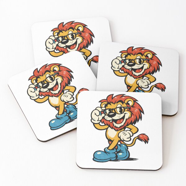 Item preview, Smart Lion – Playful Wisdom designed and sold by ForeverPrintsOK.