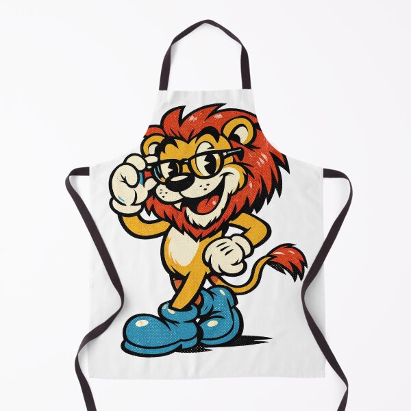 Item preview, Smart Lion – Playful Wisdom designed and sold by ForeverPrintsOK.