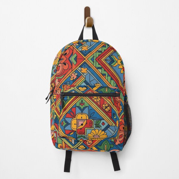 Item preview, Colorful Geometric Floral Pattern | Ornamental Mandala Design designed and sold by BrainCurves.