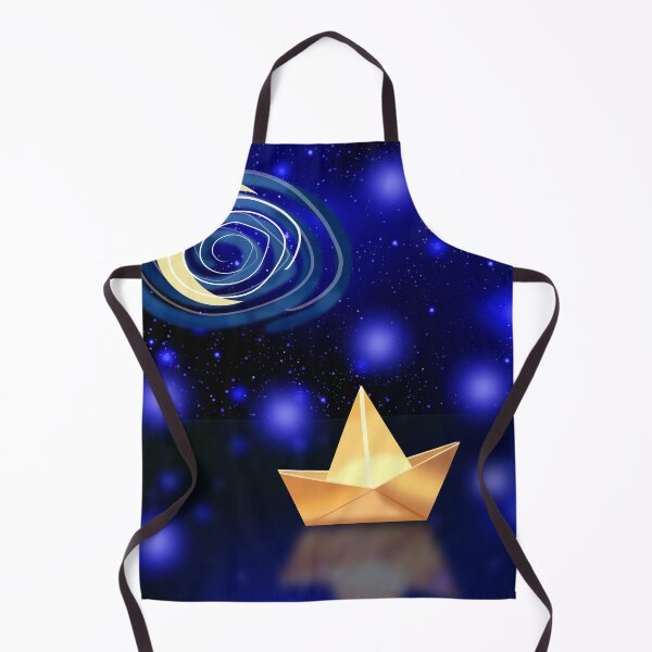 Item preview, Origami Boat Under Starry Night Sky designed and sold by Andrew Hitchen.