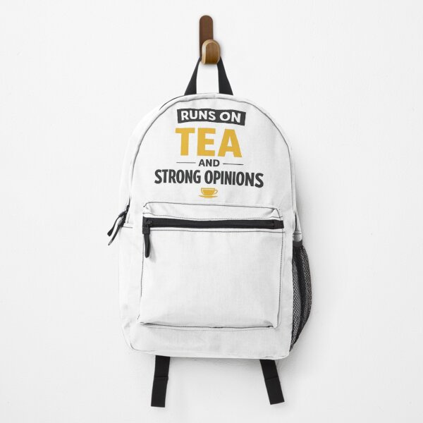 Item preview, Runs On Tea And Strong Opinions Funny Irish Tea Lover Shirt designed and sold by POD DYNASTY | Original Print On Demand T-Shirt Graphics.