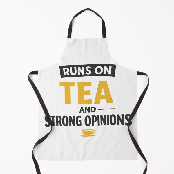 Item preview, Runs On Tea And Strong Opinions Funny Irish Tea Lover Shirt designed and sold by POD DYNASTY.