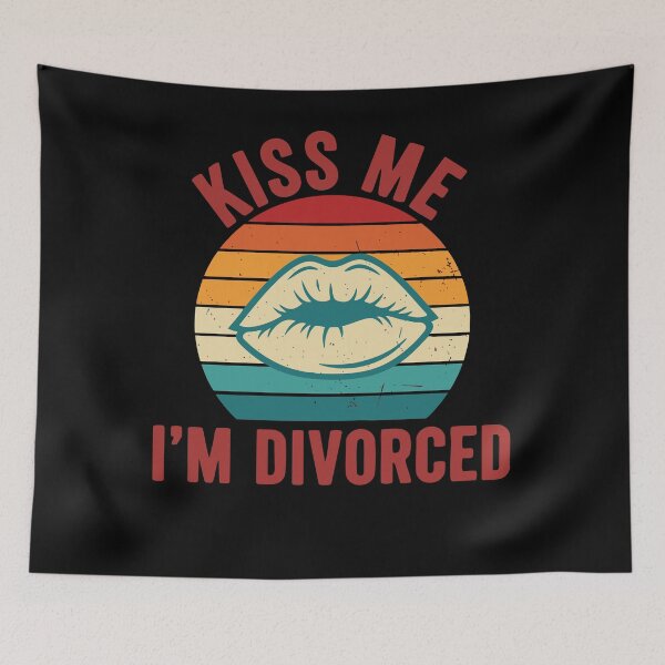 Item preview, Divorce Funny Divorce Party Kiss Me Im Divorced designed and sold by LuminOrb.