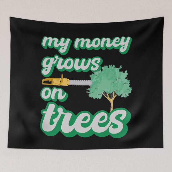 Item preview, My Money Grows On Trees designed and sold by ReuvenStore.