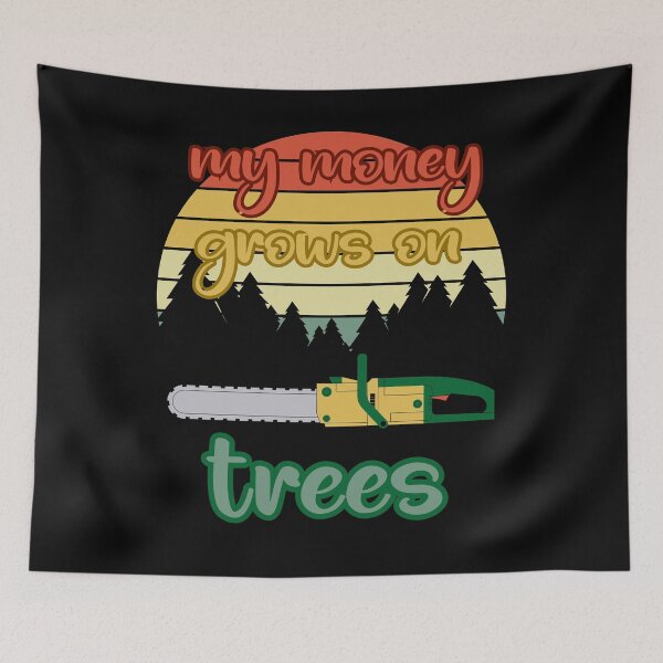 Item preview, My Money Grows On Trees designed and sold by ReuvenStore.