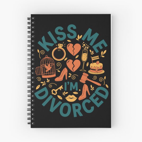 Item preview, Divorce Kiss Me Im Finally Divorced Single Newly designed and sold by LuminOrb.